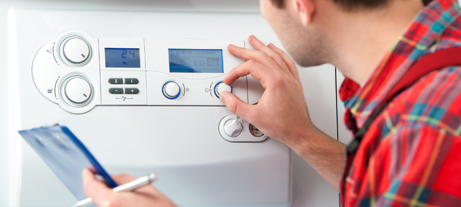 Монтаж котла  в місті Одеса